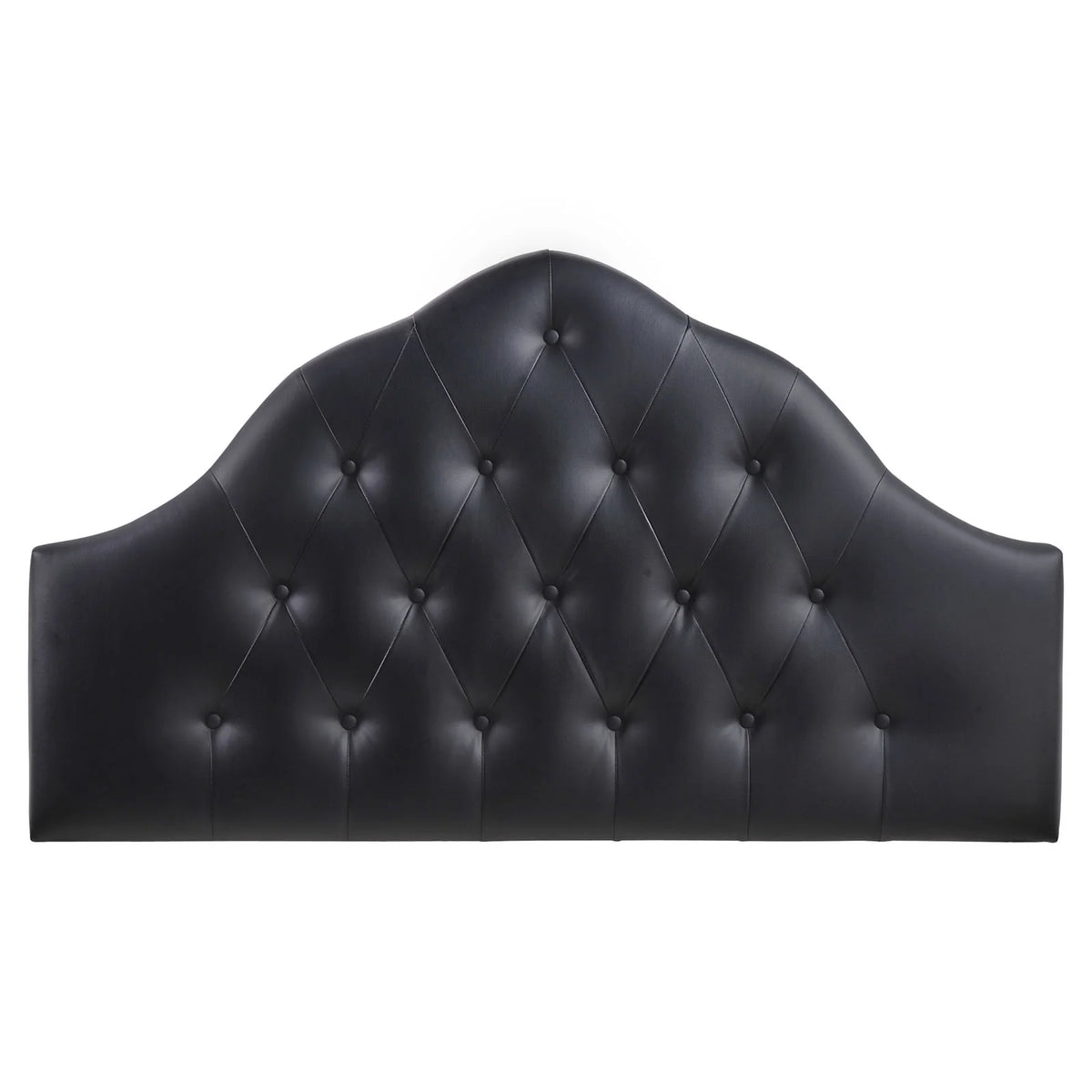 Modway Sovereign Queen Upholstered Fabric Headboard in Beige