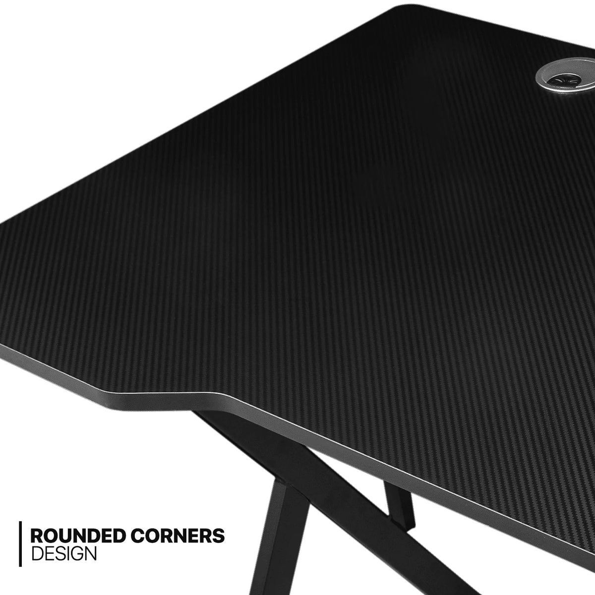MoNiBloom Portable Standing Laptop Table with Host Rack and Ergonomic Gaming Chair with Footrest Recliner for Home Office