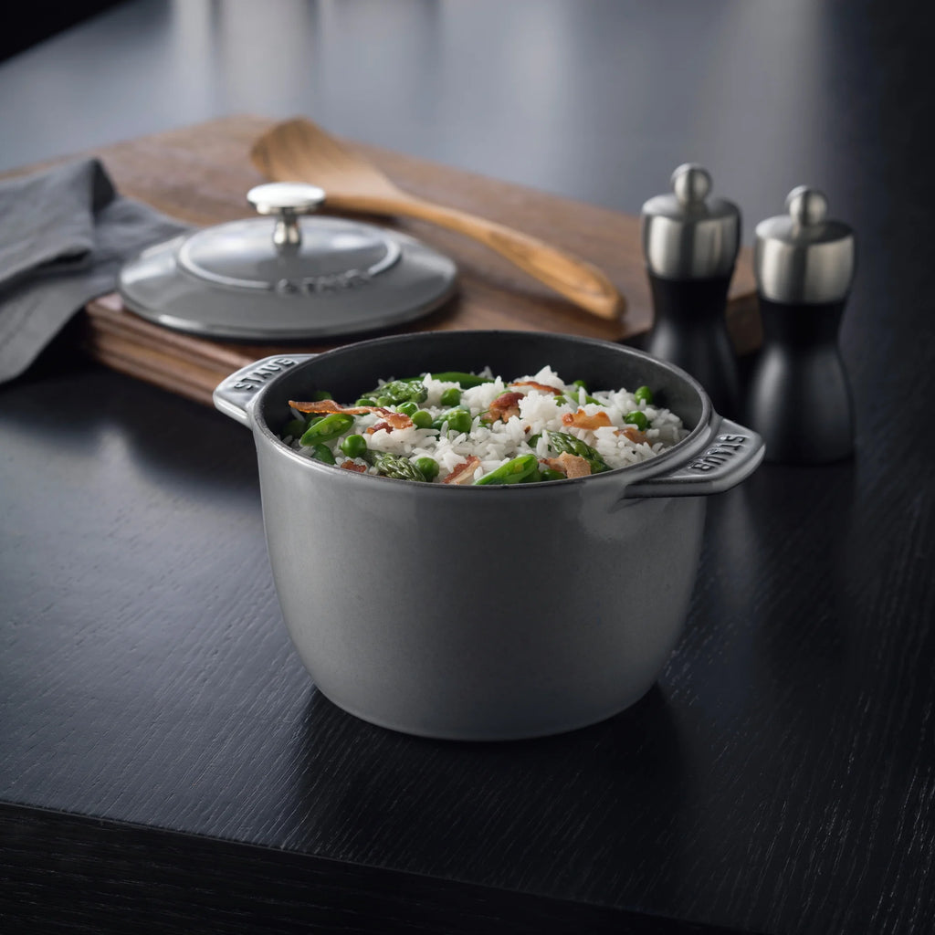 Staub Cast Iron 1.5-qt Petite French Oven - Grenadine