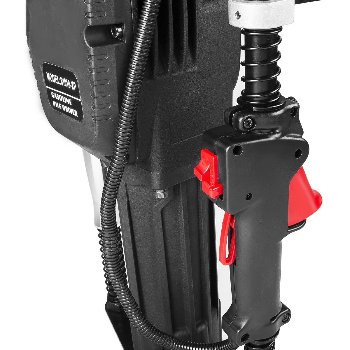 XtremepowerUS 52CC Gas Powered T-Post Driver, 1900W Heavy Duty Fence Post Driver, 2 Heads