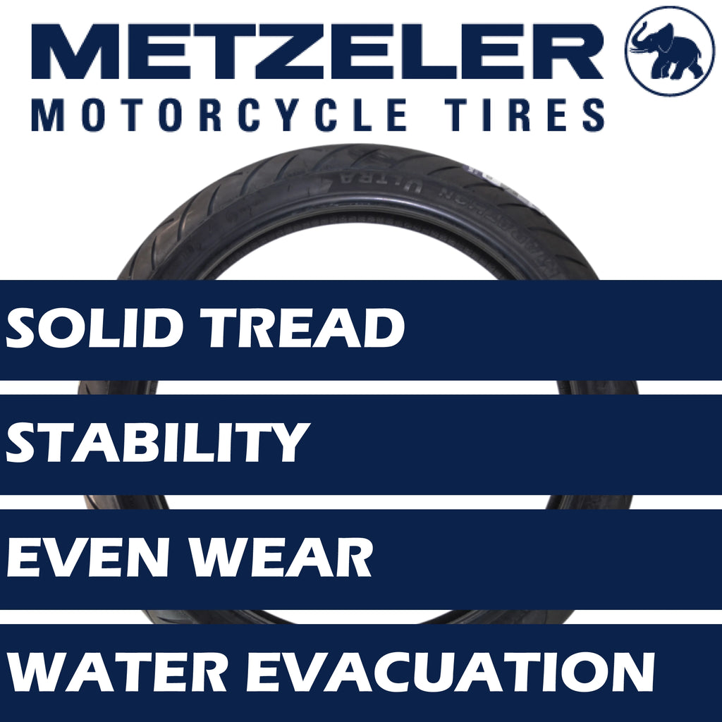 Metzeler ME 888 Marathon Ultra Front 140/80-17 69H Motorcycle Tire with Keychain