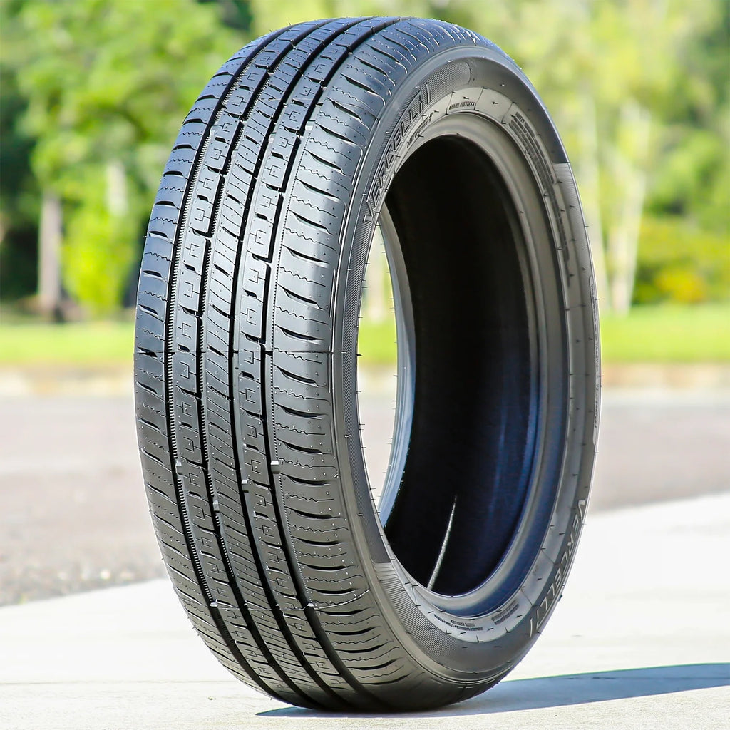 Set of 4 (FOUR) Vercelli Strada I 255/55R18 109V XL A/S All Season Tires Fits: 2014-15 BMW X5 sDrive35i, 2011-13 BMW X5 xDrive35d