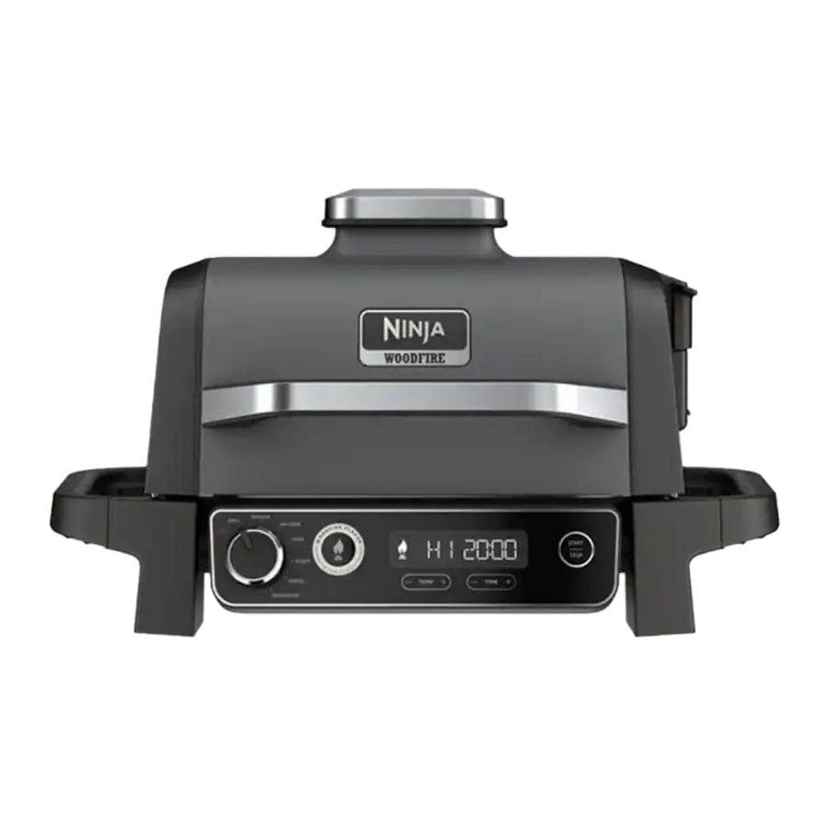 Ninja OG701 Woodfire Outdoor Grill & Smoker 7-in-1 Master Grill BBQ Smoker and Air Fryer with Woodfire Technology