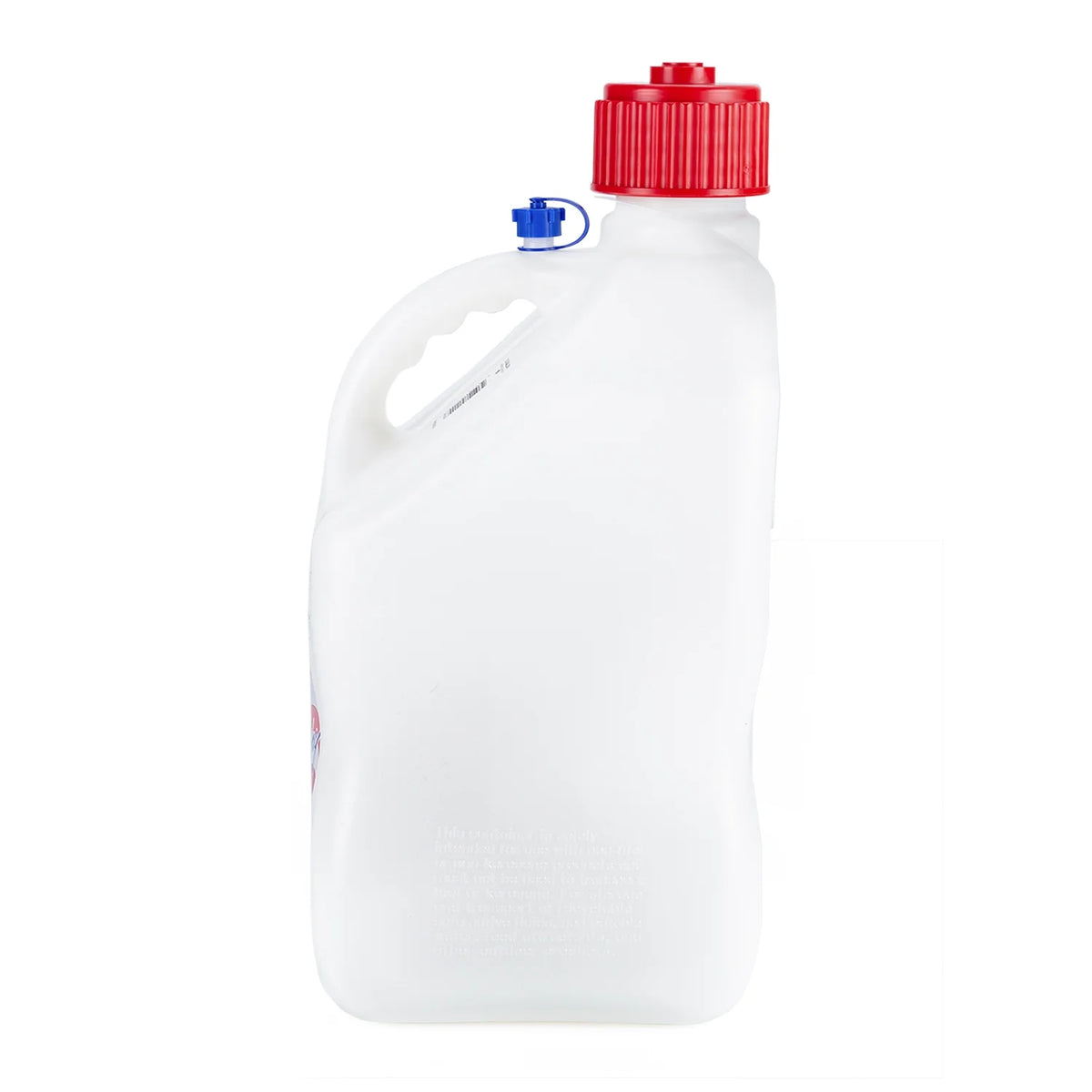 VP Racing 35221-CA, 5.5-Gallon Square Motorsport Jug Patriotic (3 Pack), w/Utility Jug Battery Powered Fuel Transfer Pump (1 Pack)