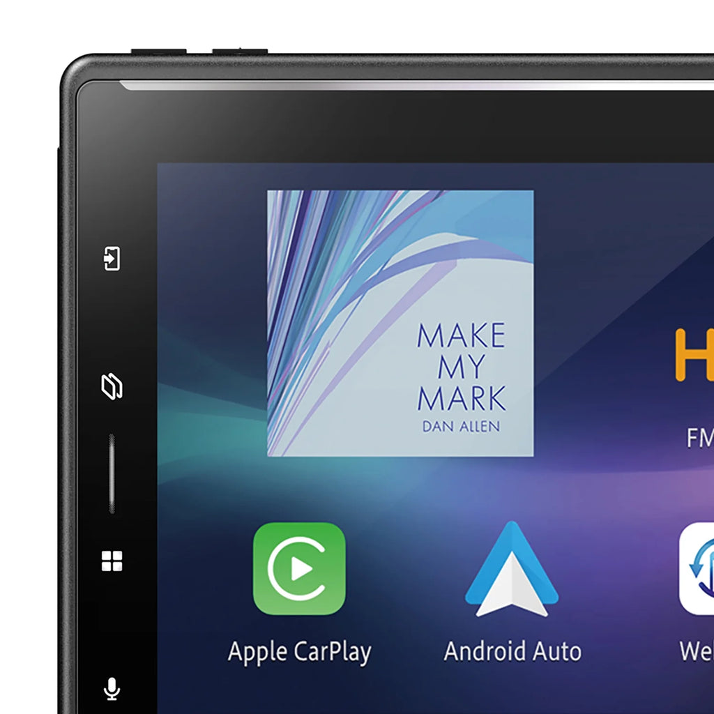Pioneer 10.1-In. Car In-Dash Unit, Single-DIN with Floating Touch Screen, Wired/Wireless Apple CarPlay/Android Auto, and SiriusXM Ready & SiriusConnect Vehicle Tuner, 843631174692