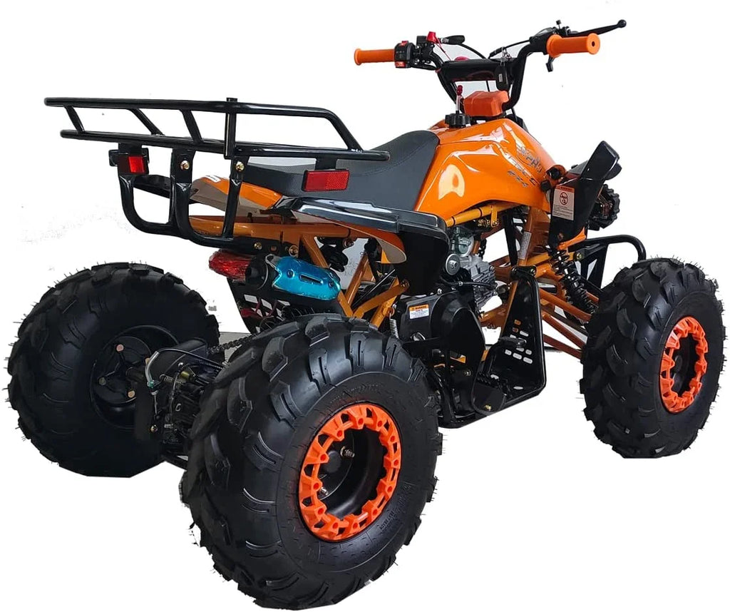 X-Pro Brand New 125cc Gas ATV, Automatic Transmission w/Reverse Remote Control Big 19"/18" Tires