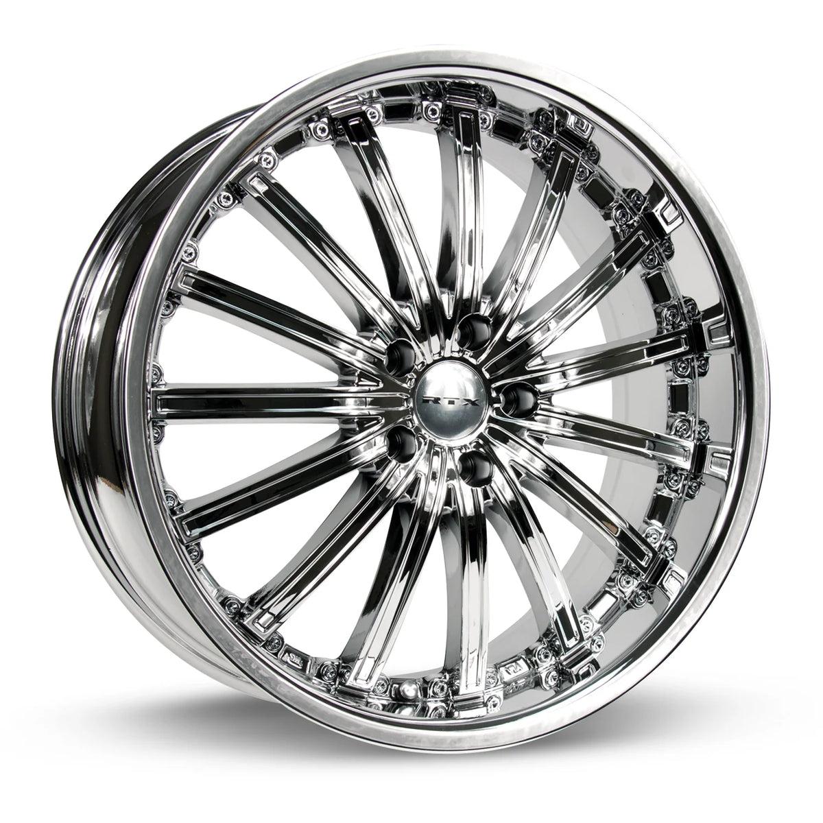 RTX Elite 20x8.5 5x114.3 ET38 CB73.1 PVD Chrome Wheel