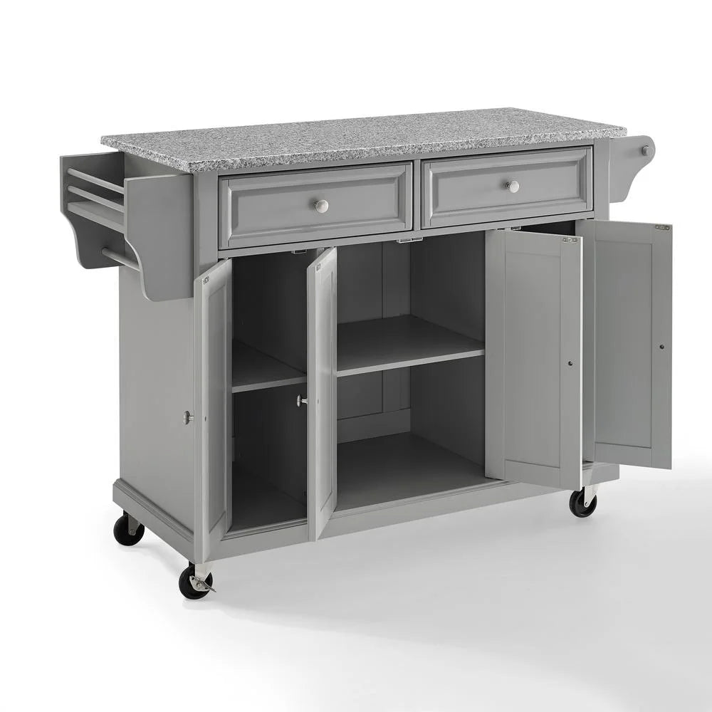 Crosley Full Size Kitchen Cart-Color:Grey