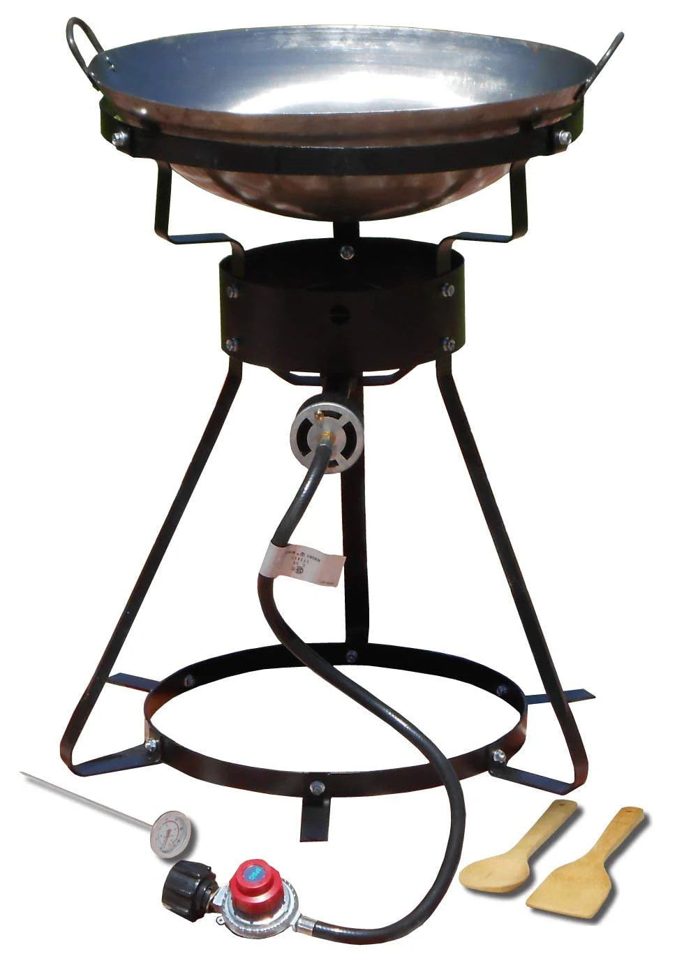 King Kooker #24WC 24" Portable Propane Outdoor Cooker with 18" Steel Wok