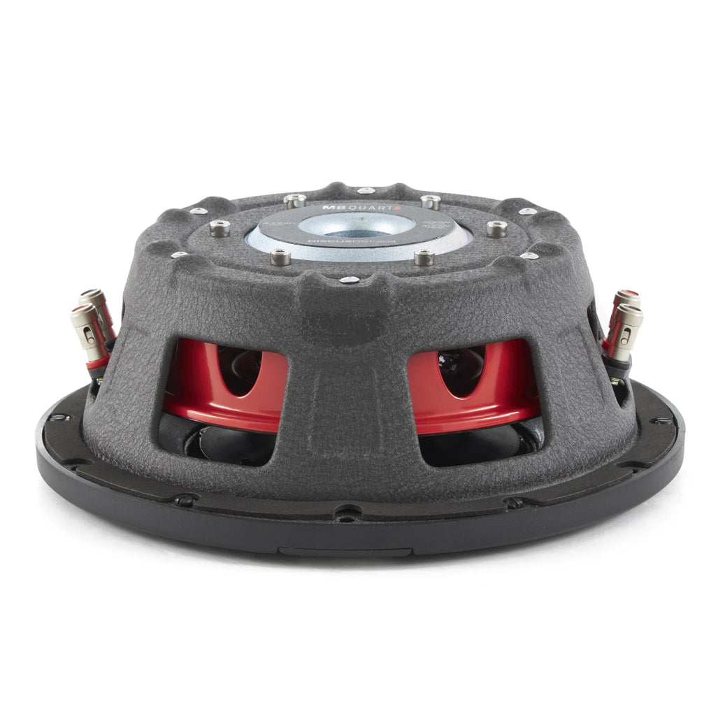 MB Quart DS1-204 400 Watt 8 Inch Shallow DVC 4 Ohm Car Subwoofer Speaker Pair