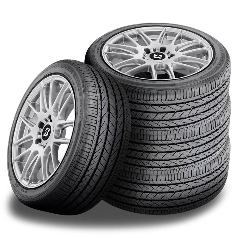 4 Bridgestone POTENZA RE97AS RFT 225/55R17 95V Run Flat All Season 55K Mileage BR000236 / 225/55/17 / 2255517
