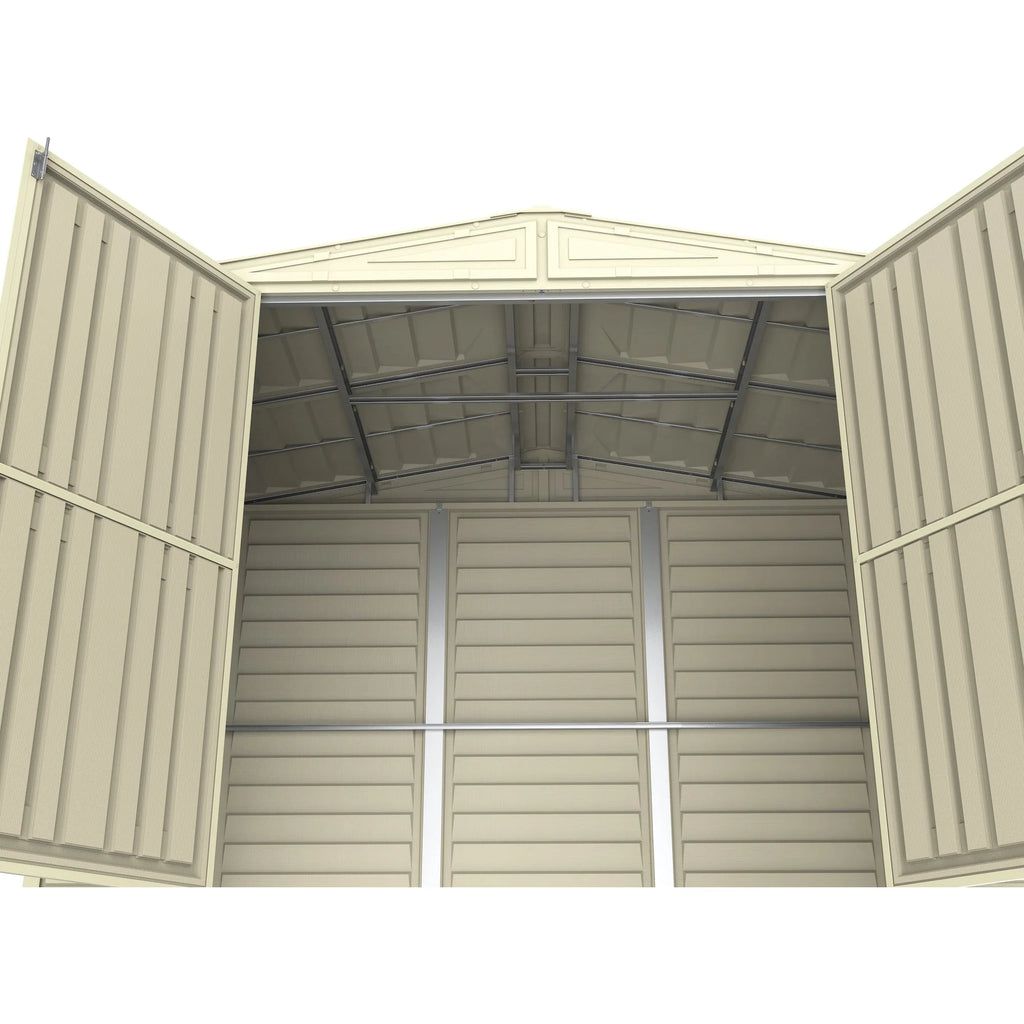 Duramax 8ft x 5.5ft Duramate Vinyl Shed with Foundation