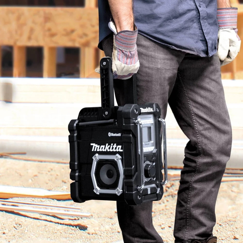 Makita XRM06B Bluetooth Cordless Job Site Radio, Black