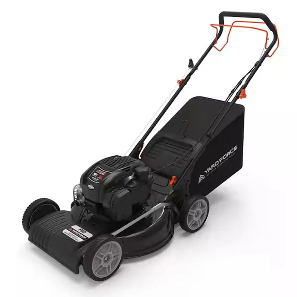 Yard Force Self Propelled FWD 3-n-1 Gas Push Lawn Mower with 22" Steel Deck