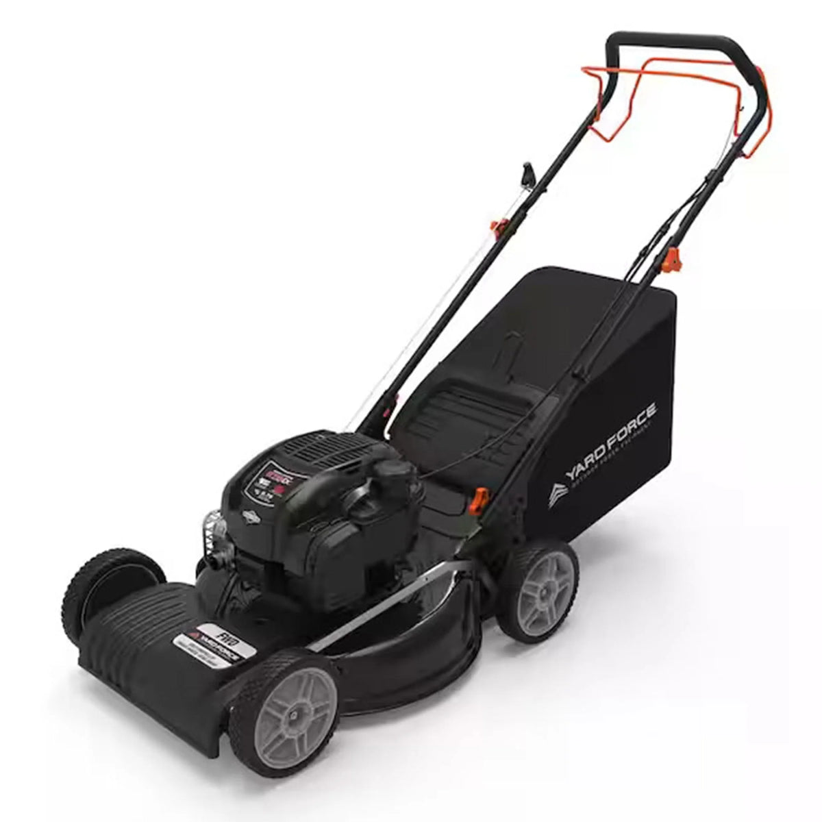 Yard Force Self Propelled FWD 3-n-1 Gas Push Lawn Mower with 22" Steel Deck