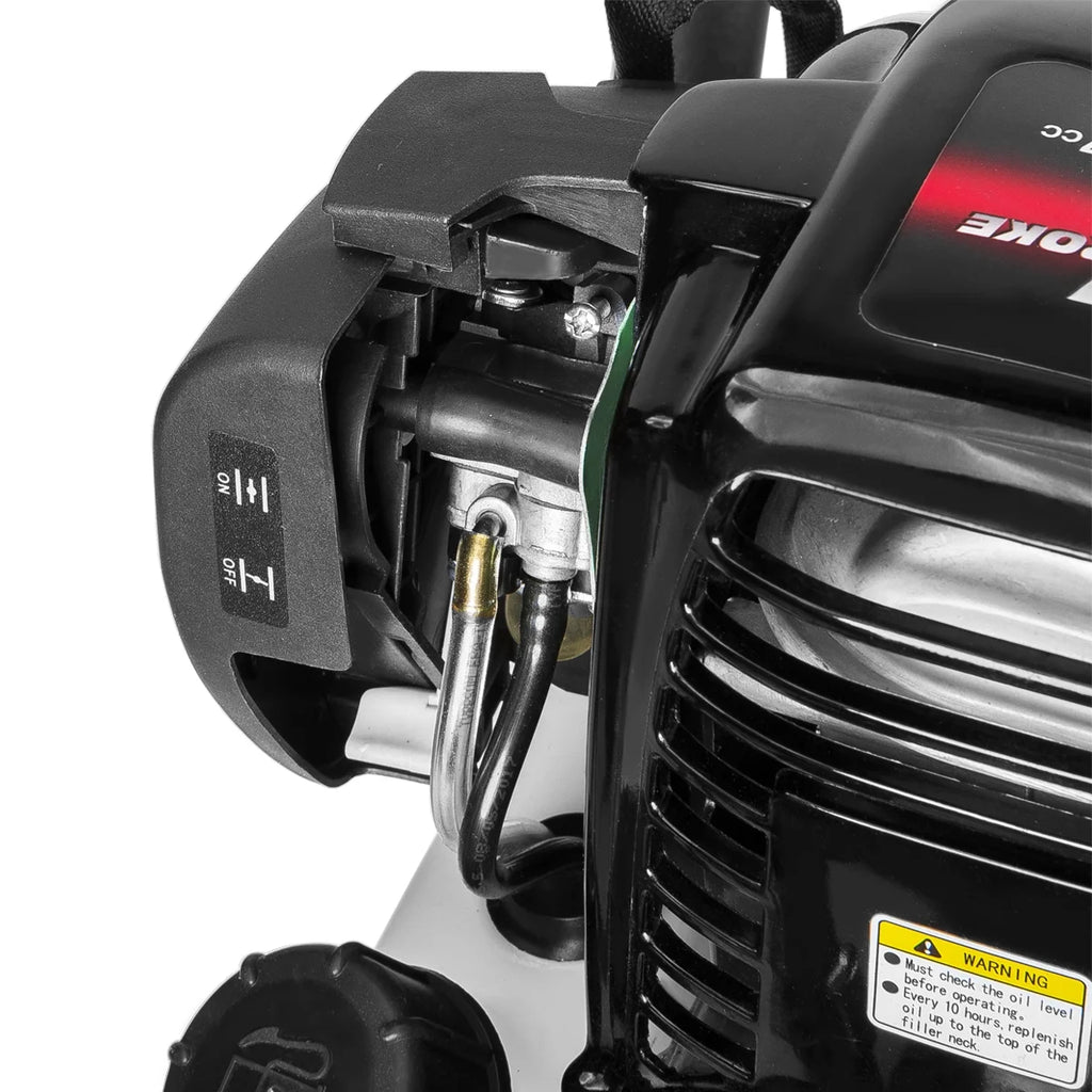 XtremepowerUS 52CC Gas Powered T-Post Driver, 1900W Heavy Duty Fence Post Driver, 2 Heads