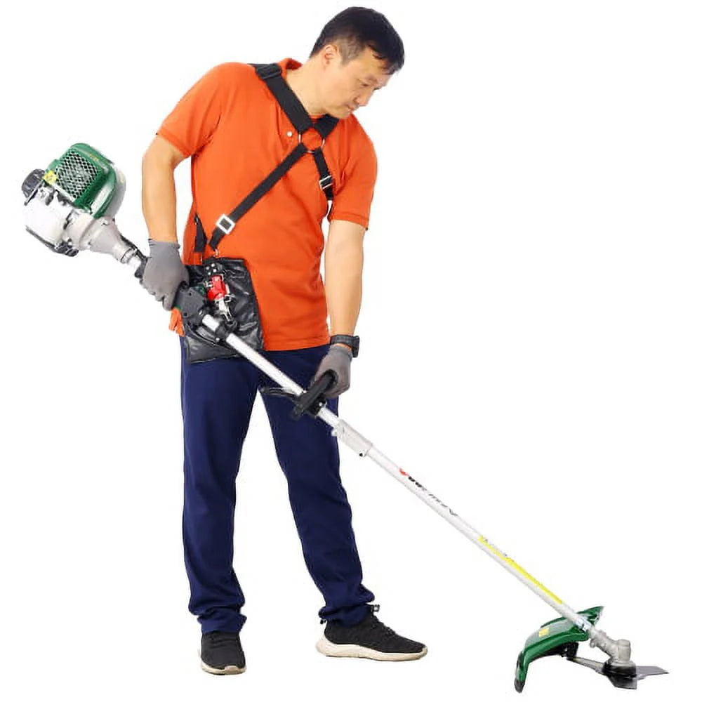 4 in 1 Multi-Functional Trimming Tool, 31CC 4-Cycle Garden Tool System with Gas Pole Saw, Hedge Trimmer, Grass Trimmer and Brush Cutter, EPA Compliant