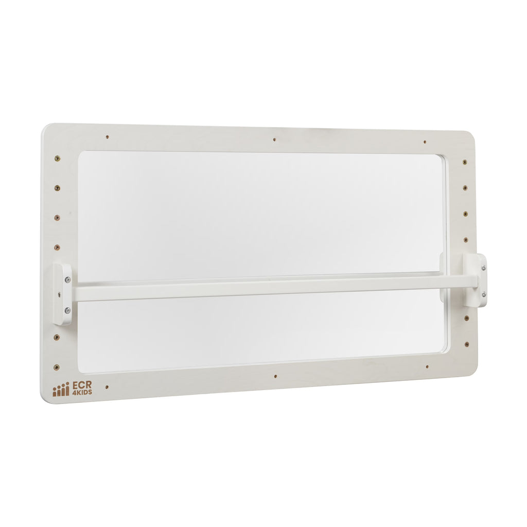 ECR4Kids Wall-Mounted Coordination Mirror, Natural