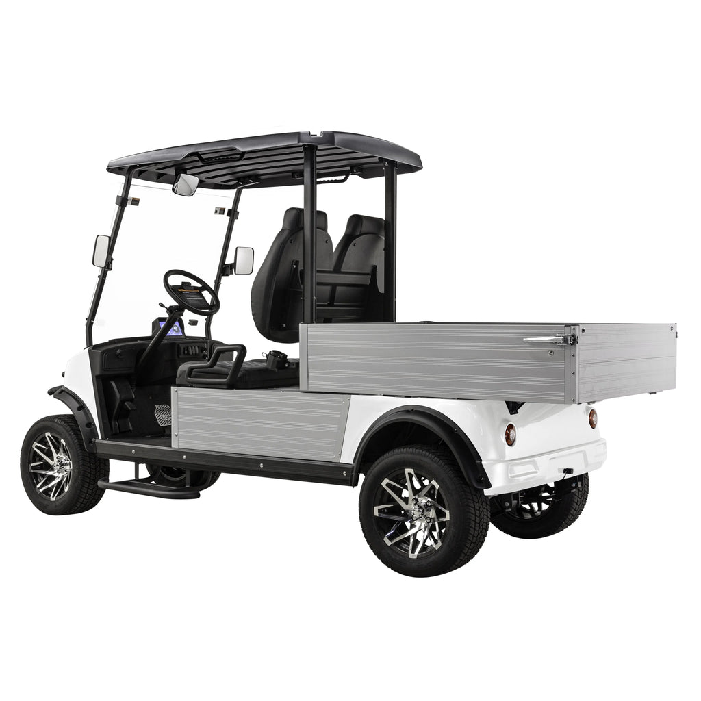 Massimo MVR Cargo Max Electric Utility Golf Cart 48V 5kW Motor - Blue