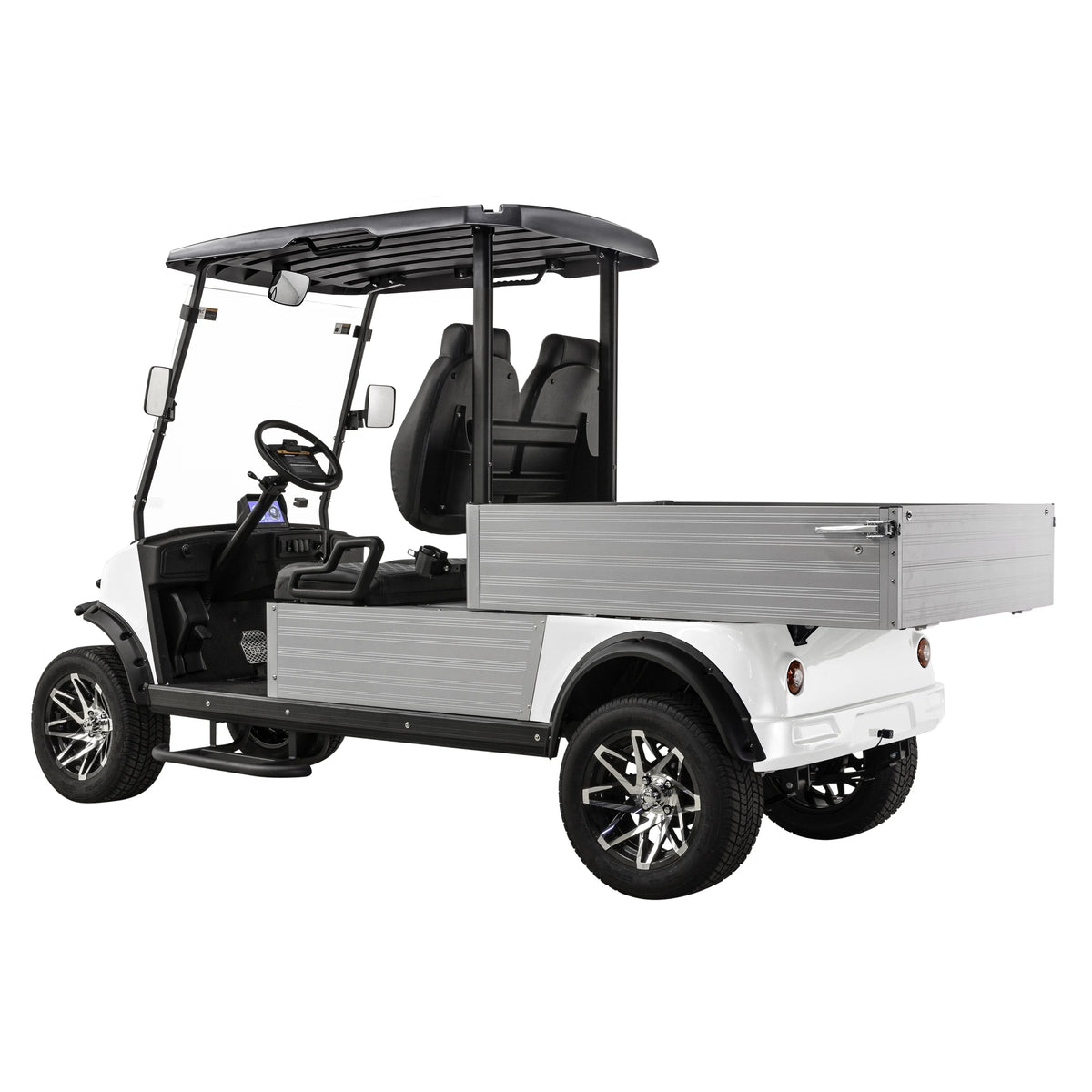 Massimo MVR Cargo Max Electric Utility Golf Cart 48V 5kW Motor - Blue