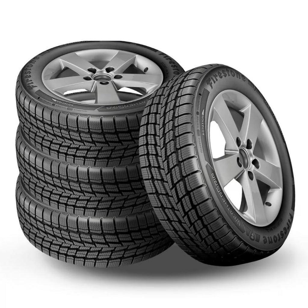 4 Firestone Weathergrip 215/60R16 95V All Season 3PMSF + 65000 Mileage Warranty FS011517 / 215/60/16 / 2156016