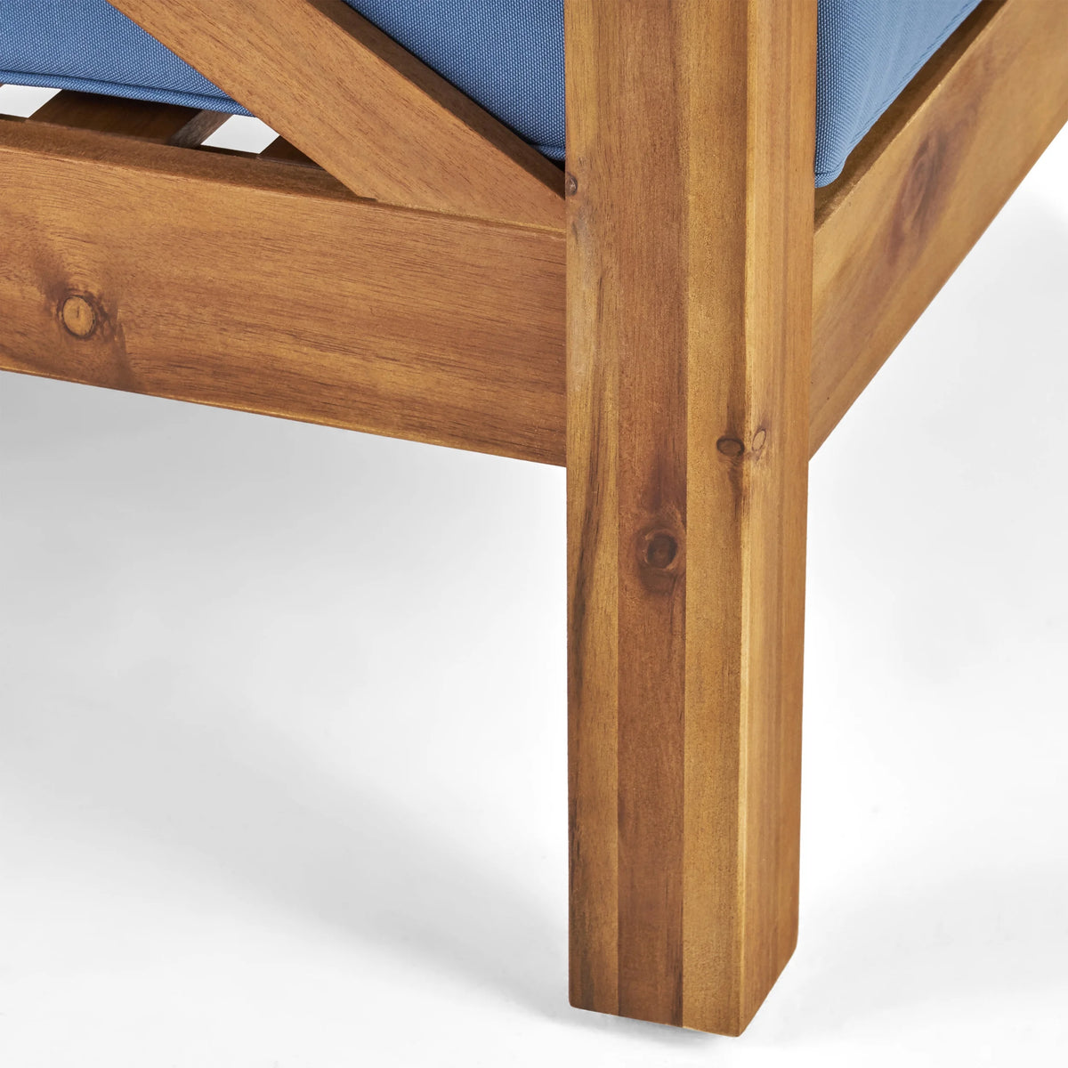Outdoor Acacia Club Chairs