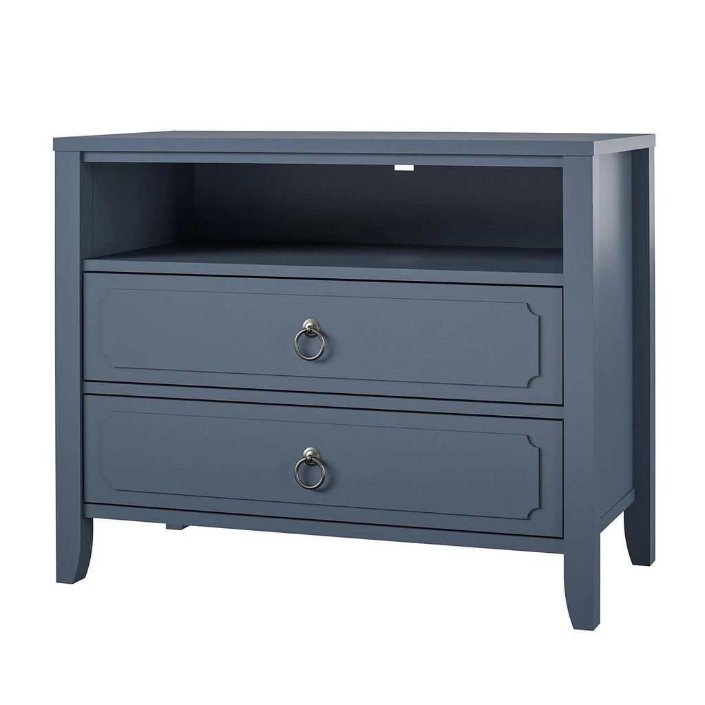 Her Majesty 2 Drawer Nightstand, Mustard Yellow