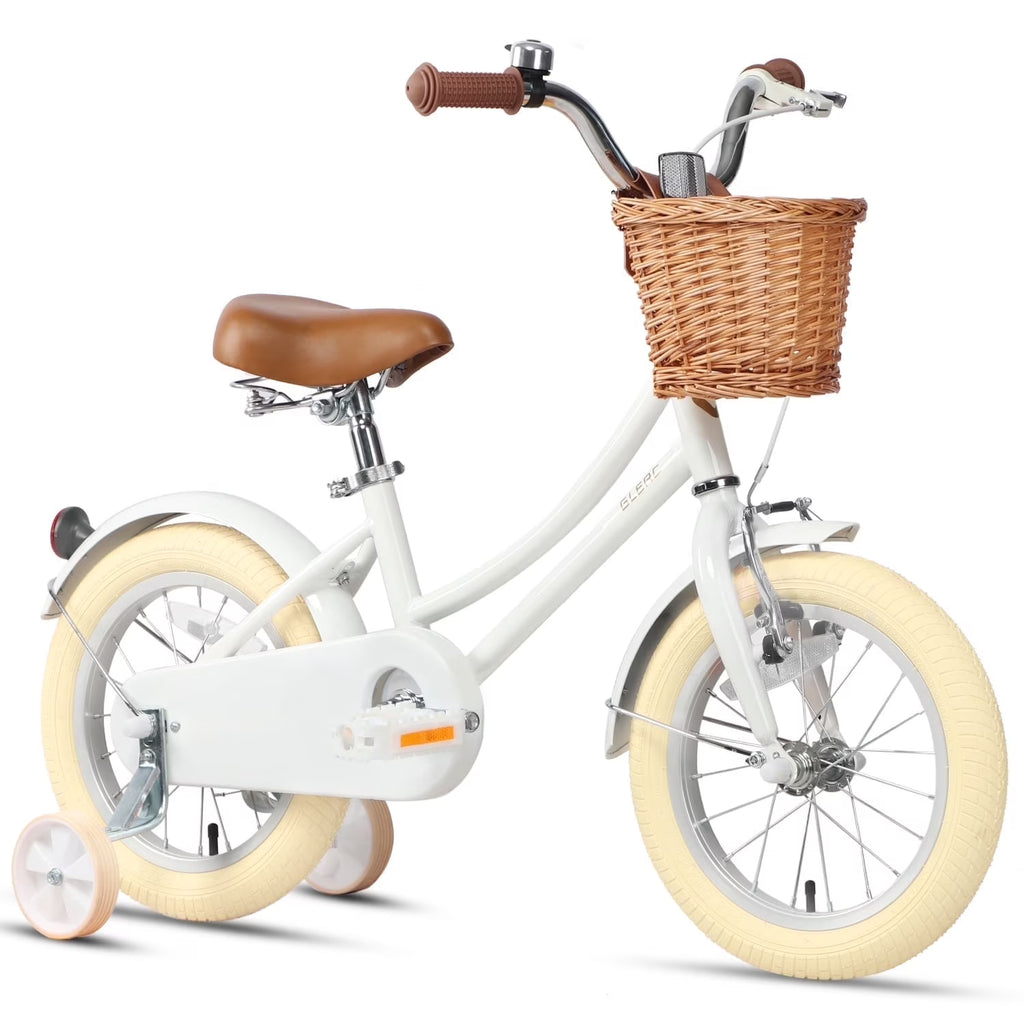 Glerc Little Molly 12 inch Kids Girls Bike for1 2-4 Years Old Child and Toddler,gifts,Pink