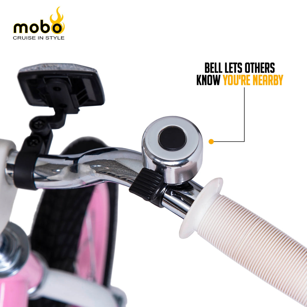 Mobo First Boy's 14" Kids Bike, Ages 3-5 Years Old, Red