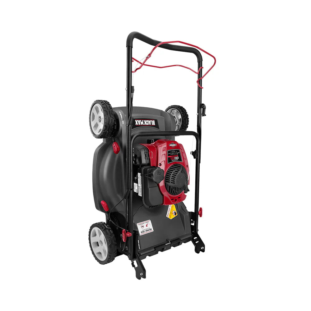 Restored Black Max 21-Inch 150cc Self-Propelled Gas Mower with Briggs & Stratton Engine (Refurbished)