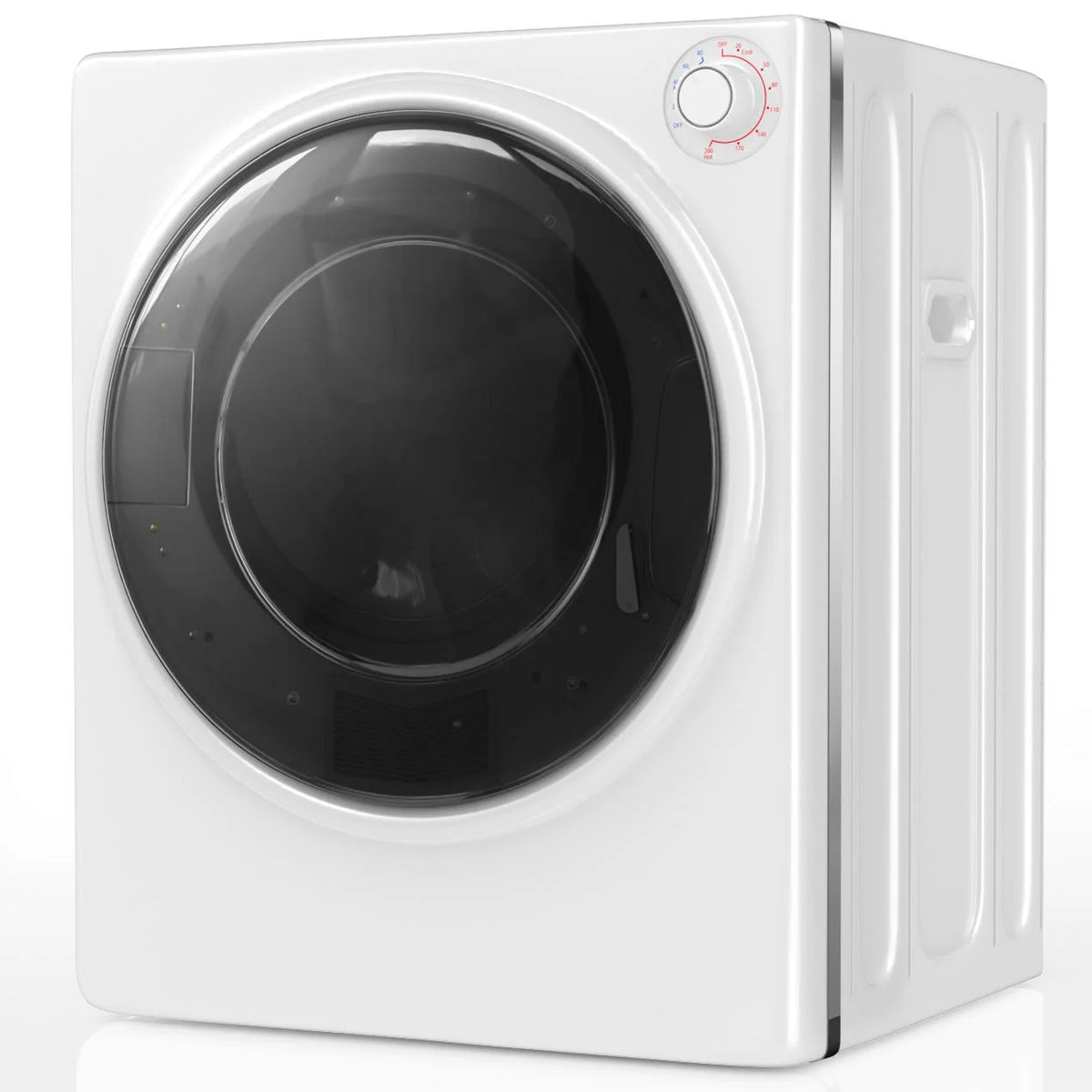 TABU Washer and Dryer Set, 17.6LBS Full Automatic Washing Machine & 8.8LBS Portable Dryer (Gray&White)