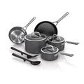 Ninja NeverStick Premium Hard-Anodized 10-Piece Cookware Set, C39010