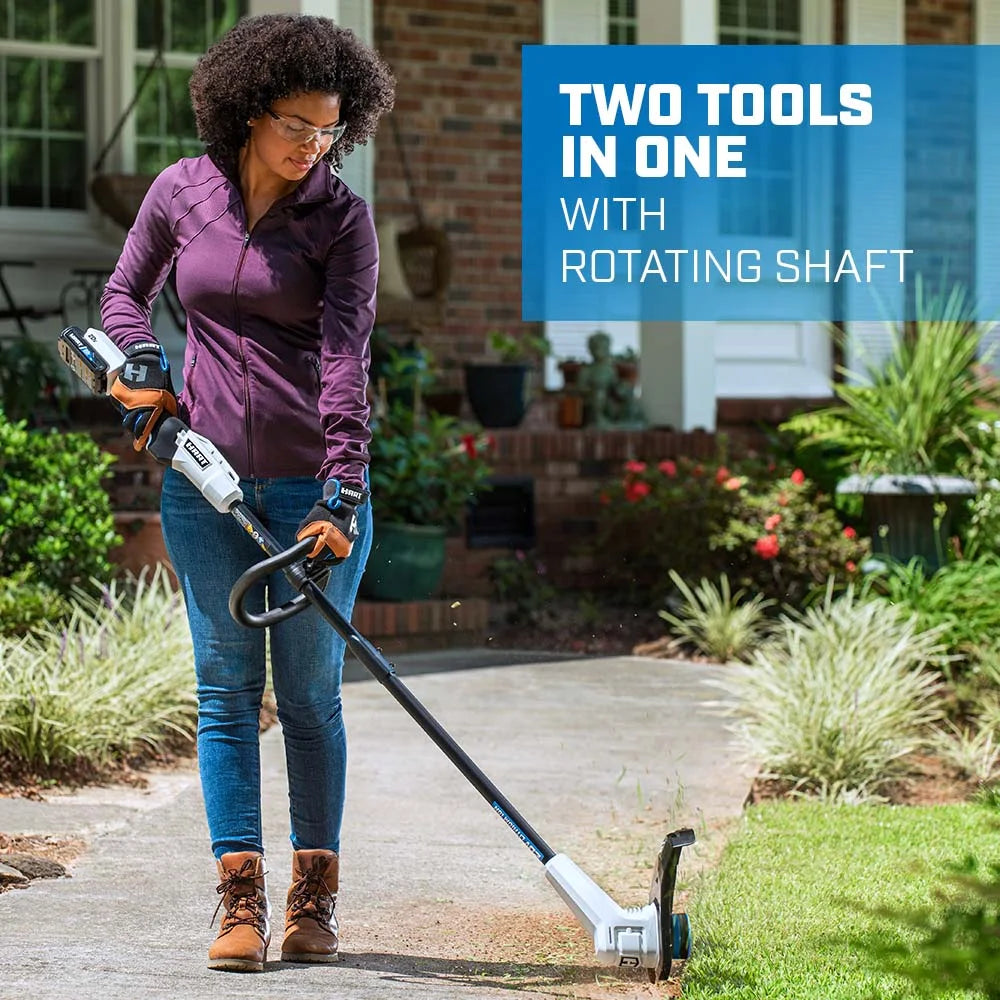 HART 20 Volt 13" Cordless Trimmer & Blower Combo Kit