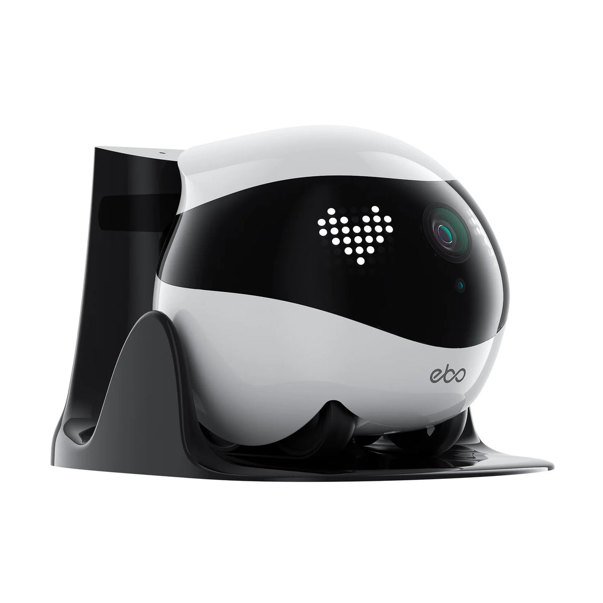 Enabot EBO Air 2 Whole-Home Mobile Robot, with 2K Ultra HD Camera and Remote Monitoring and Control (Dove White) EB1304312