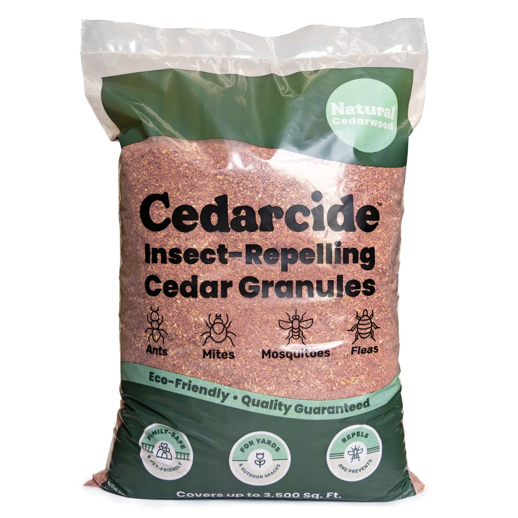 Cedarcide Bug-Free Lawn Kit (Medium) Includes Outdoor Bug Control Concentrate and Insect Repelling Granules Kills and Repels Fleas, Ants, Tick, Mites, Mosquitoes, Wasps, Roaches