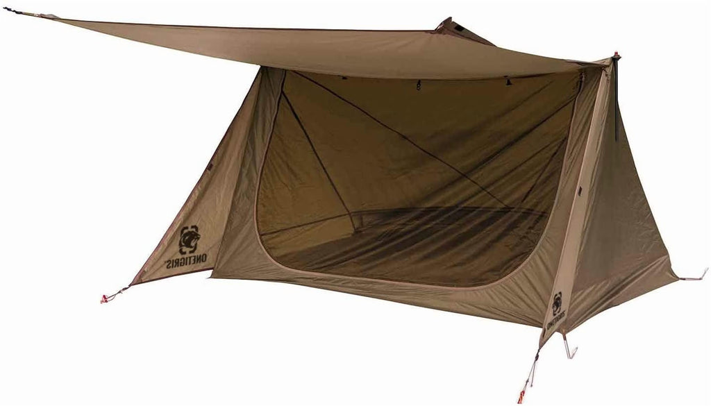 Backwoods Bungalow Bushcraft Shelter 2.0, Ultralight Backpacking Tent with with Porch for Camping Hiking Backpacking Motorcycle Kayak Bushcrafters