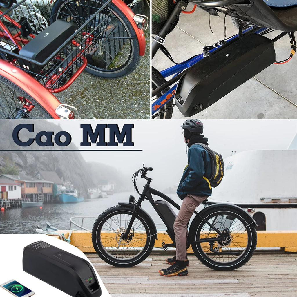 48V 20AH Ebike Battery 48V Lithium Battery 48V Battery with Charger for 750W-1500W Adult Electric Bike Tricycle