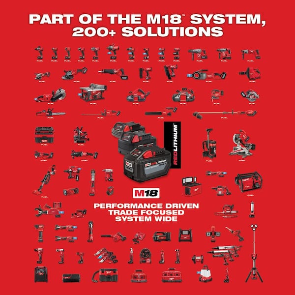 M18 18V Lithium-Ion Cordless Combo Tool Kit (6-Tool) with M18 Multi-Tool and 5.0 Ah Battery