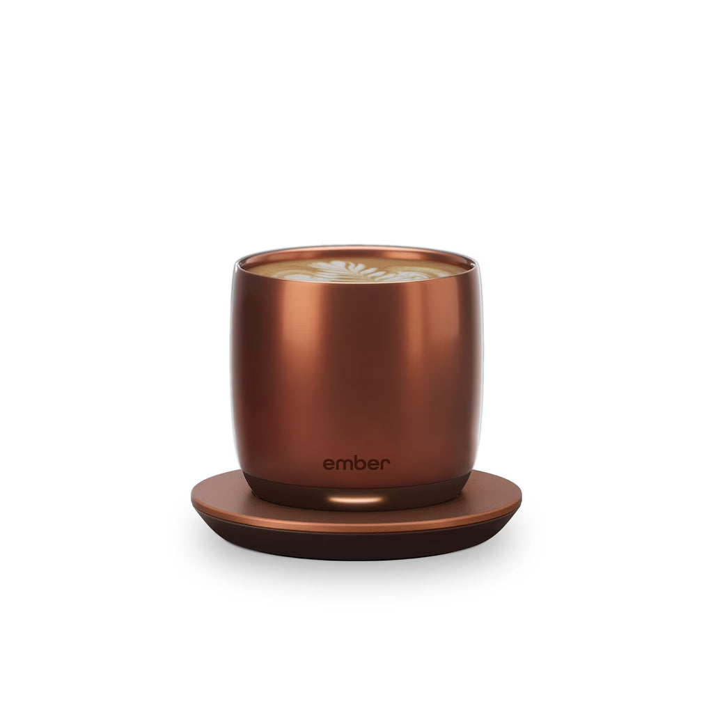 Ember Temperature Control Smart Cup, 6 oz, Black, Up To 1.5-hr Battery Life - App Controlled Heated Cup - Improved Design
