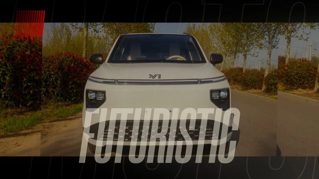 NV Motor Group NVII Mini Electric LSV 4-Passenger Low-Speed Vehicle, 25 MPH Top Speed, 90-Mile Range, 3000W/4000W Dual Motors Powered Ride-On