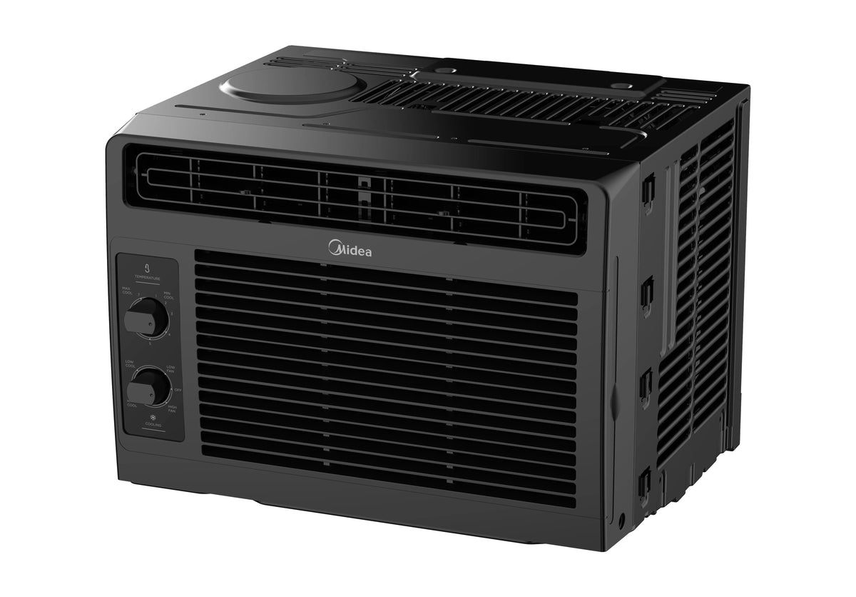Midea 5,000 BTU 150 Sq ft Mechanical Window Air Conditioner, White, MAW05M1WWT, New