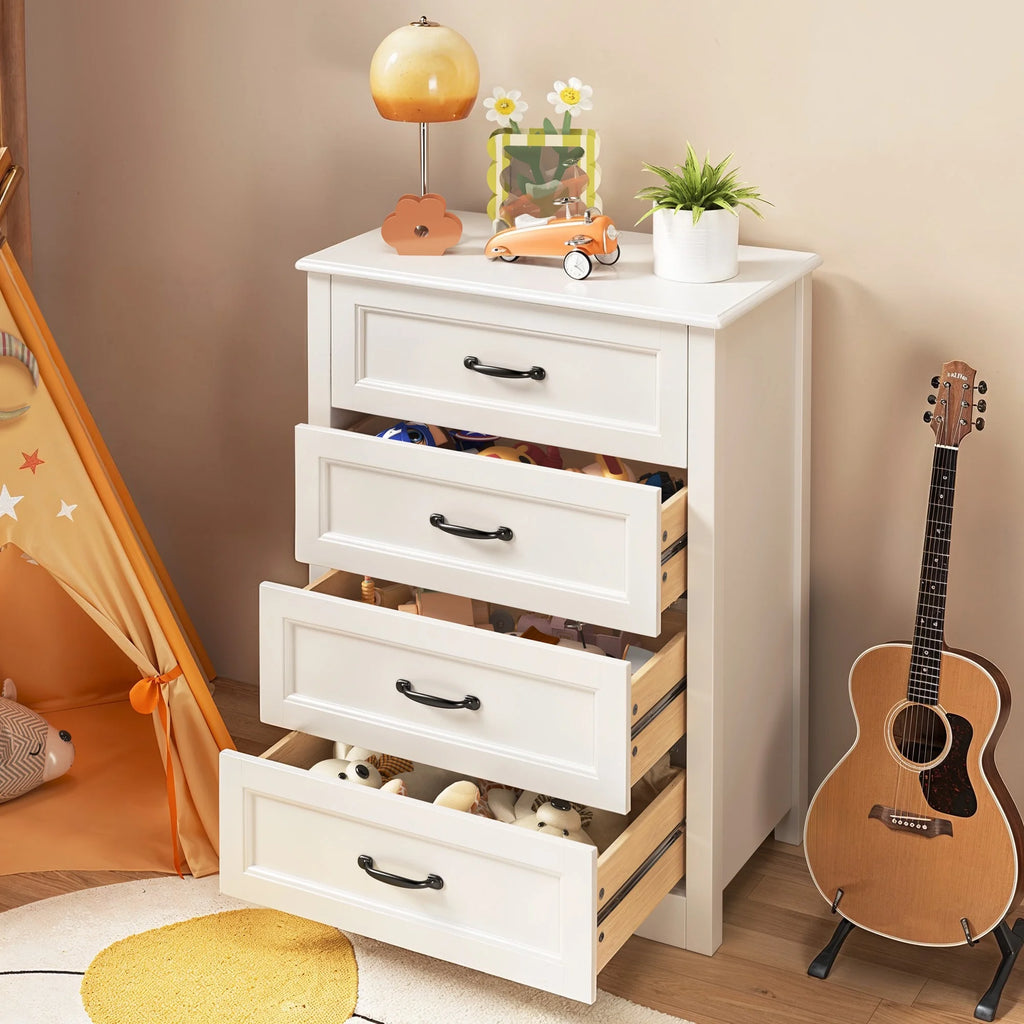 Dresser for Bedroom, Lofka 6-Drawer Wood Dresser?with Anti-Tip Safety for Closet| Living Room