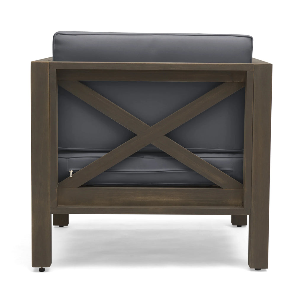 Outdoor Acacia Club Chairs