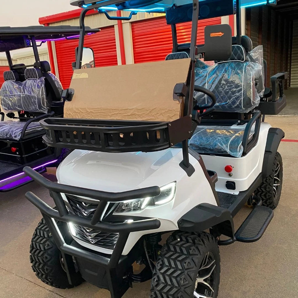 Revolution Outdoors Electron Charge 52V 150ah Loaded 4-Seater Battery Golf Cart for Outdoor