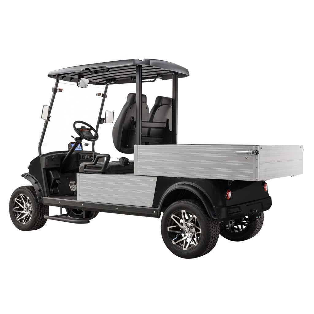 Massimo MVR Cargo Max Electric Utility Golf Cart 48V 5kW Motor - Blue