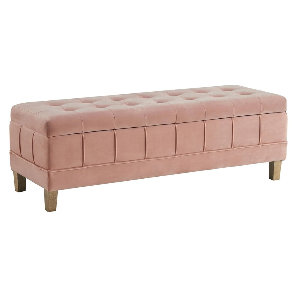 Picket House Furnishings Jude Tufted Storage Ottoman