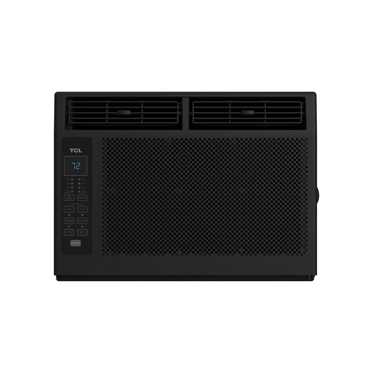TCL 5,000 BTU Window Air Conditioner, Fan & Dehumidifier, 150 Sq. Ft., Remote Control, Easy-to-Use, Reusable Filter, Compact, Quiet, White, W5W3M