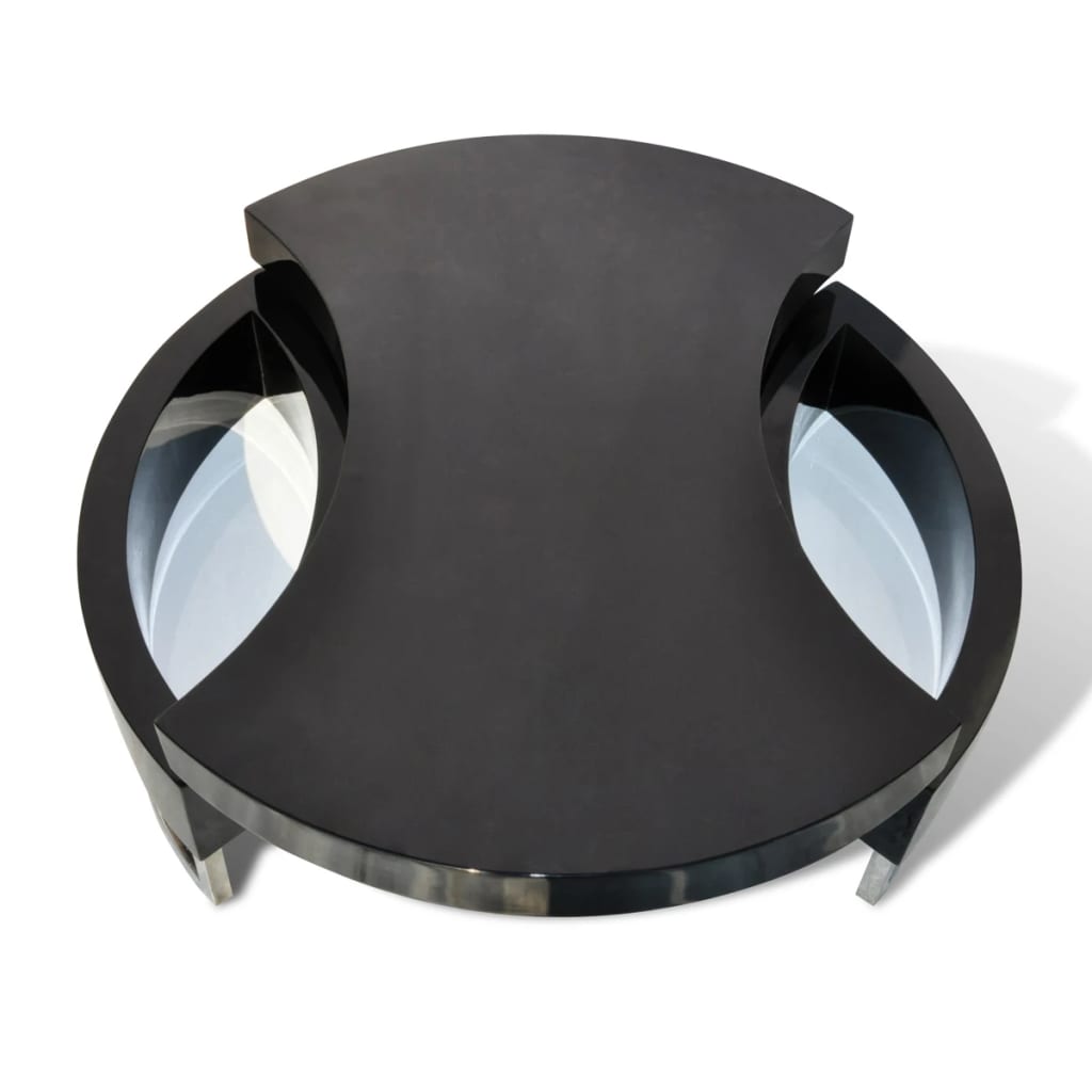 vidaXL Coffee Table Shape-Adjustable Side End Couch Storage Table Multi Colors