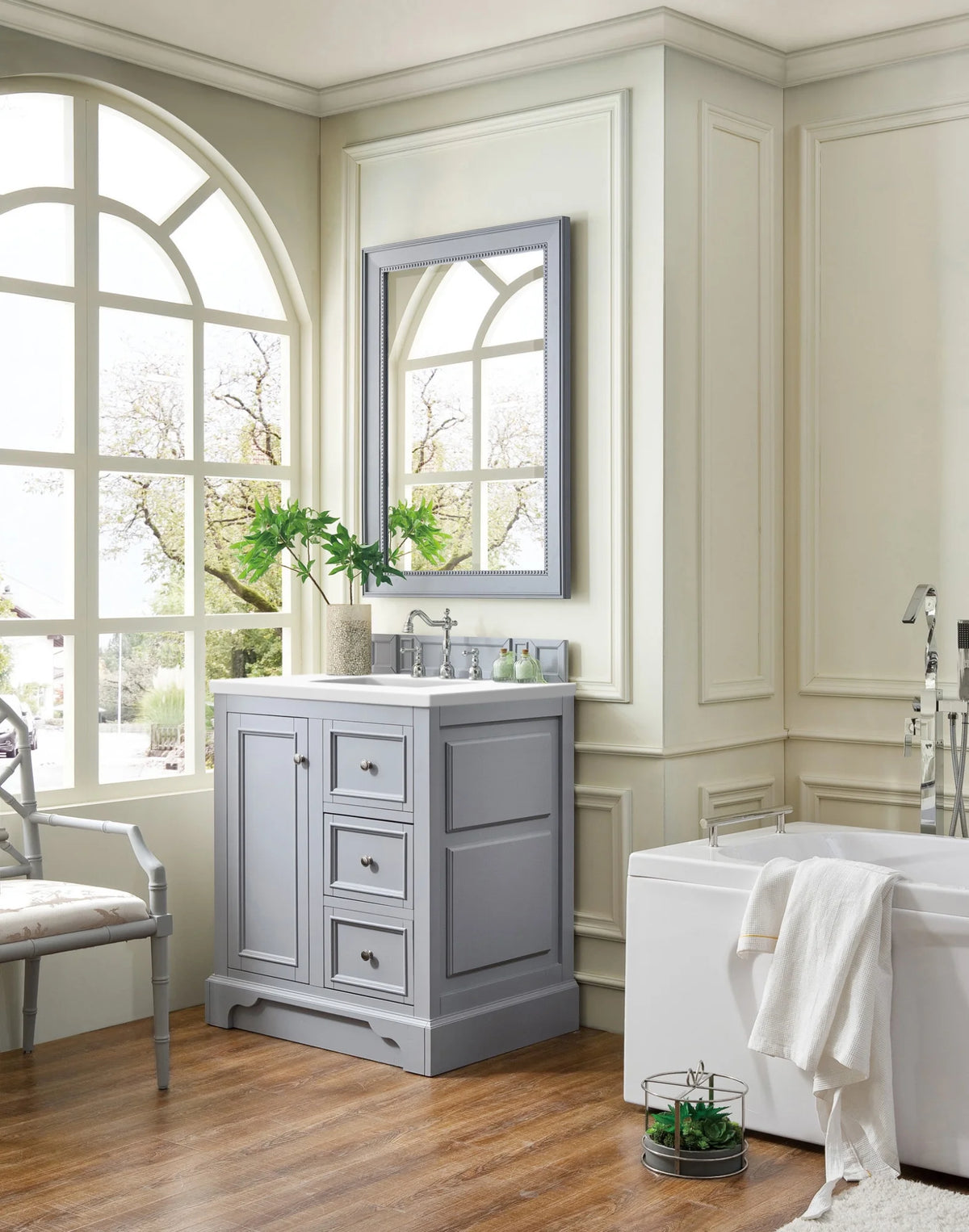James Martin Vanities 825-V30-3Wz De Soto 30" Free Standing Single Basin Vanity Set - Wood