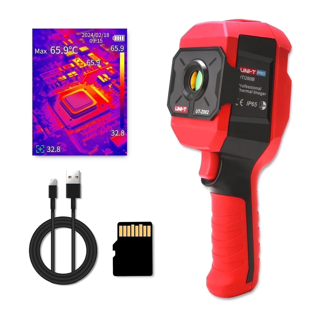 UNI-T UTI120S Thermal Imaging Camera 120x90 IR Resolution 10800 Pixels -20~400�� 2 Meter Drop Durability IP54 Rechargeable 16GB MicroSD